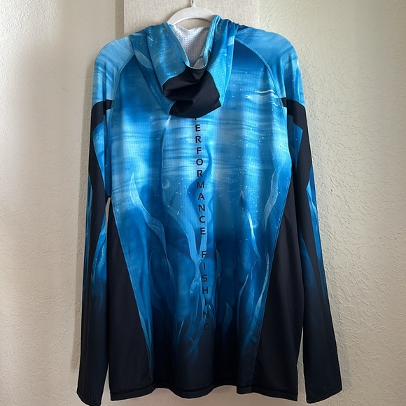 Loco Kaile fishing performance hoodie long sleeve fishing shirt  XL - Picture 4 of 6